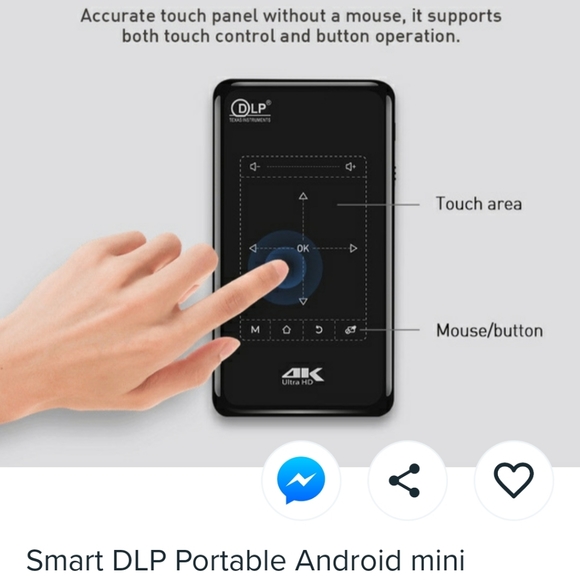 4K SMART PROJECTOR - Picture 3 of 4